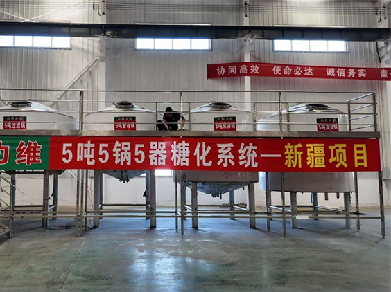 武都精酿啤酒设备厂—5吨精酿啤酒设备—新疆项目